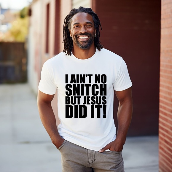 I Ain't No Snitch T-Shirt - Picture 1 of 2